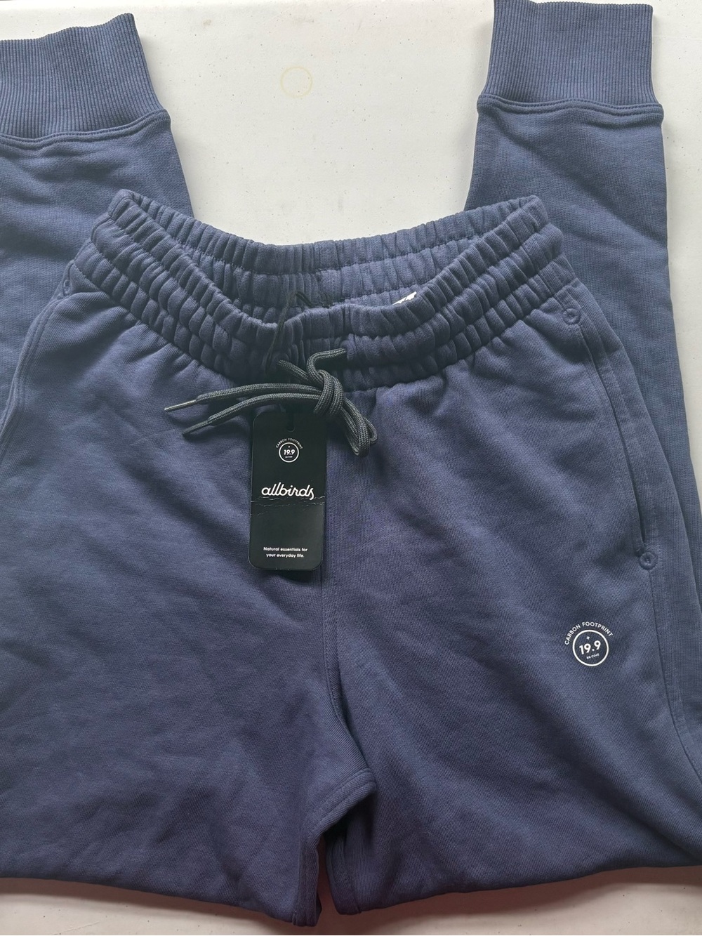 Allbirds Men’s R&R Sweatpant, Hazy Indigo, Size XS, New With Tags